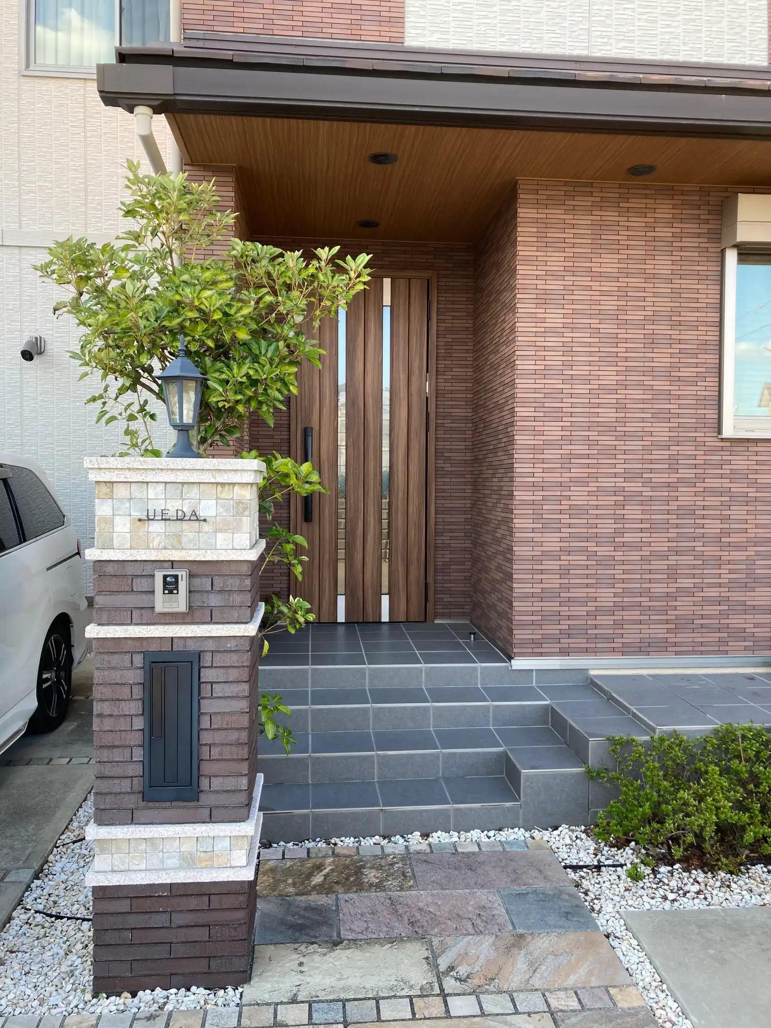 人気のカフェスタイル レーザーカットステンレス表札【LCS-03】