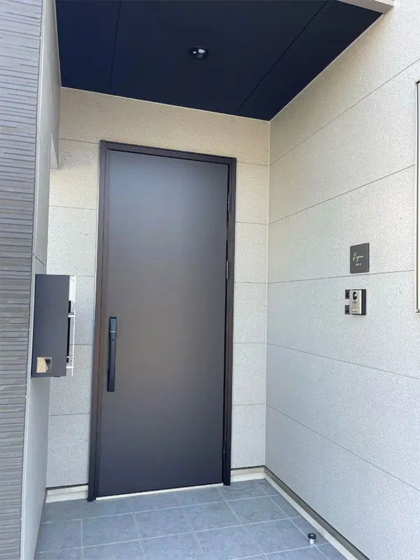 やわらかなモノトーンタイル表札 Norm ノーム タイル表札【hsm-15】