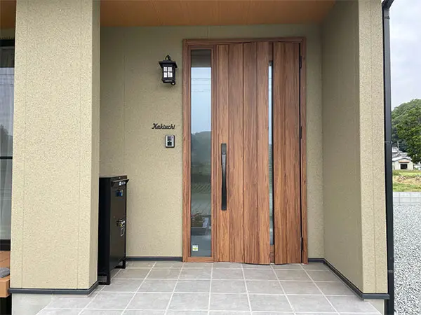 アンダーラインのないシンプルな切り文字レーザーカットステンレス表札【lcsr-02】