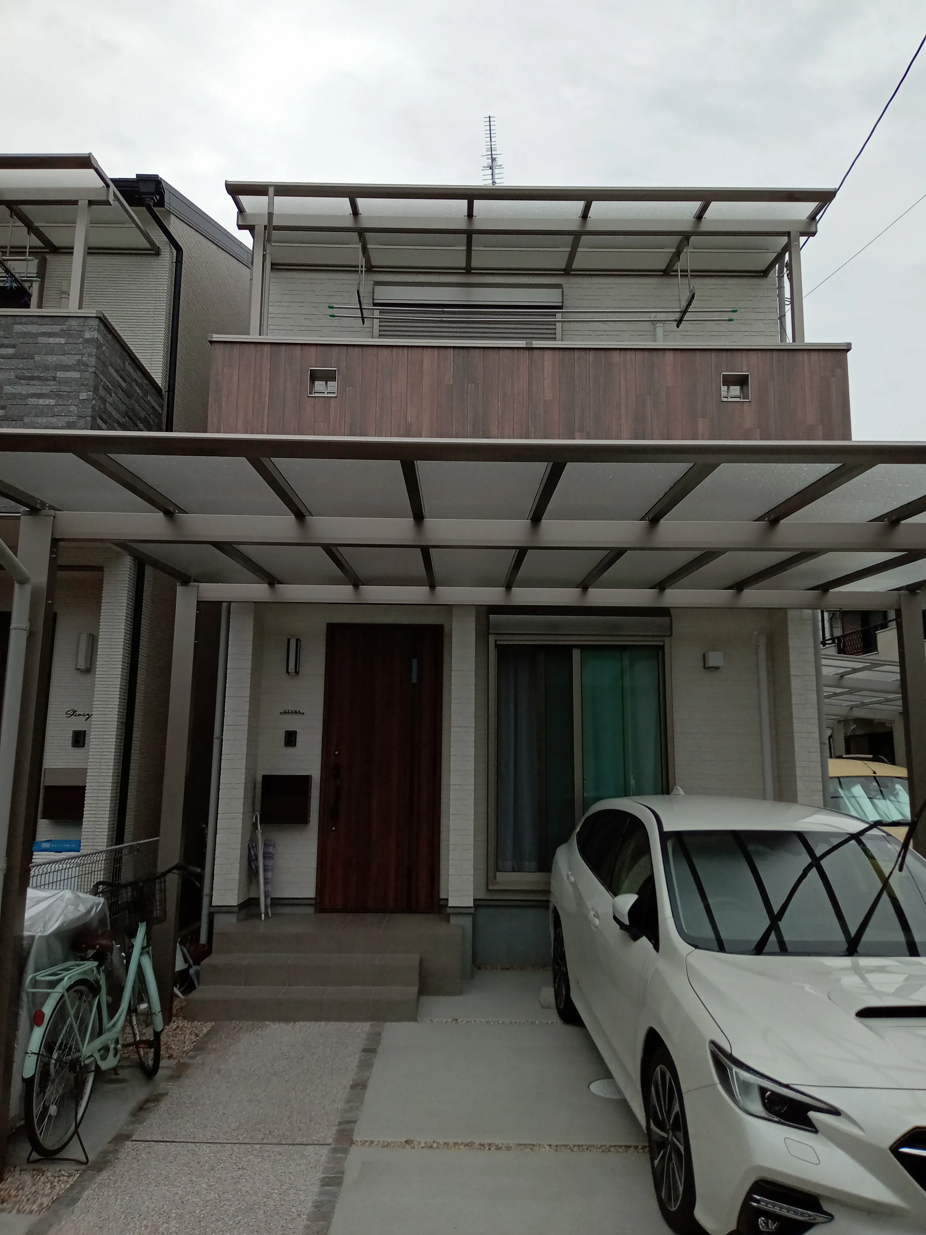 人気のカフェスタイル レーザーカットステンレス表札【LCS-03】