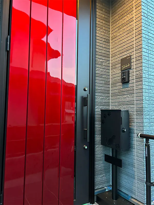 やわらかなモノトーンタイル表札 Norm ノーム タイル表札【hsm-15】