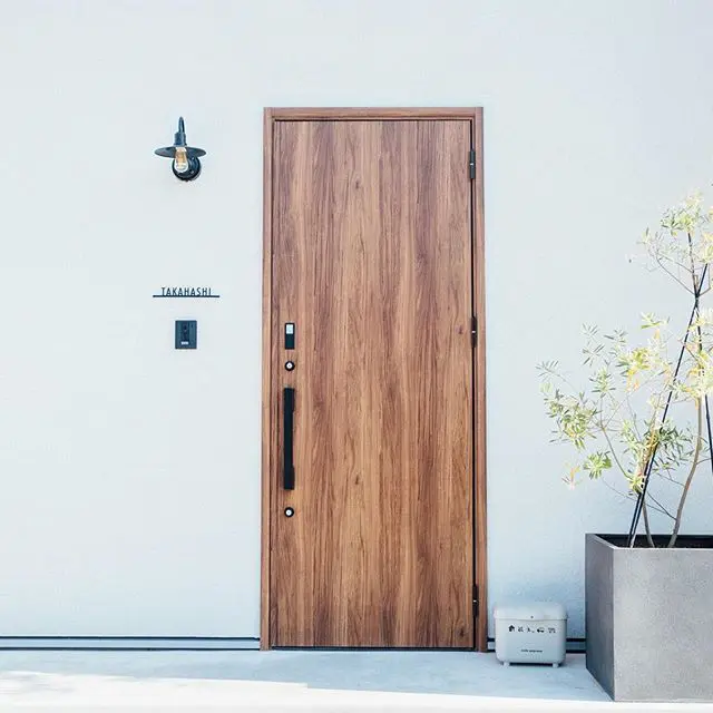 人気のカフェスタイル レーザーカットステンレス表札【LCS-03】