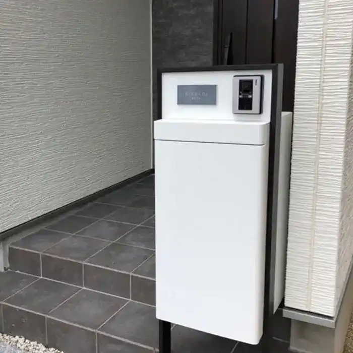 今っぽいニュアンスカラーが瑞々しいおしゃれなタイル表札【hsm-13】