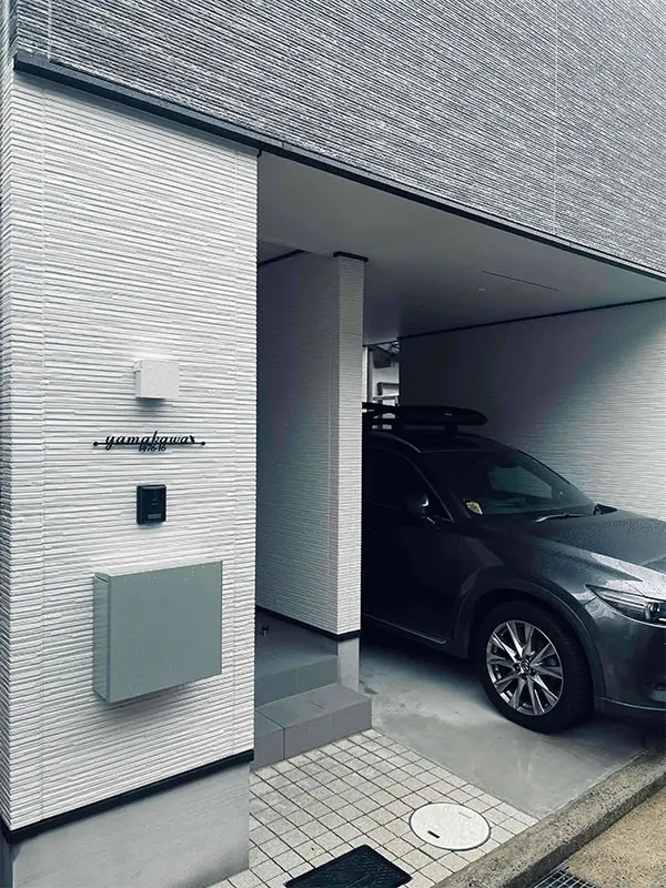 人気のカフェスタイル レーザーカットステンレス表札【LCS-03】