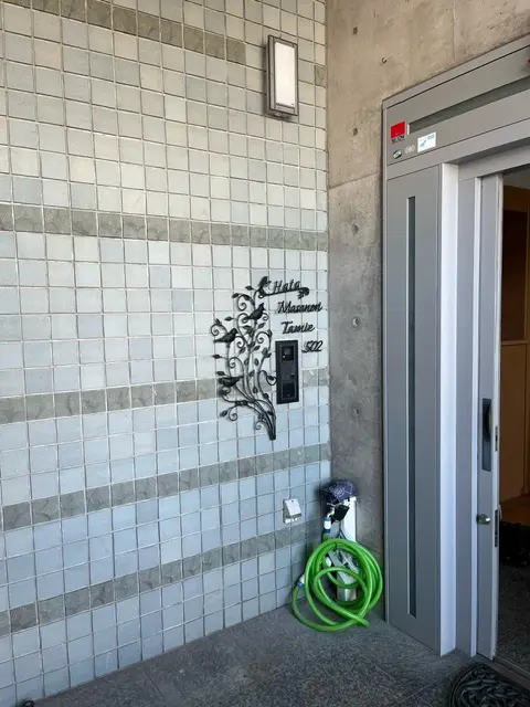 アンダーラインのないシンプルな切り文字レーザーカットステンレス表札【lcsr-02】