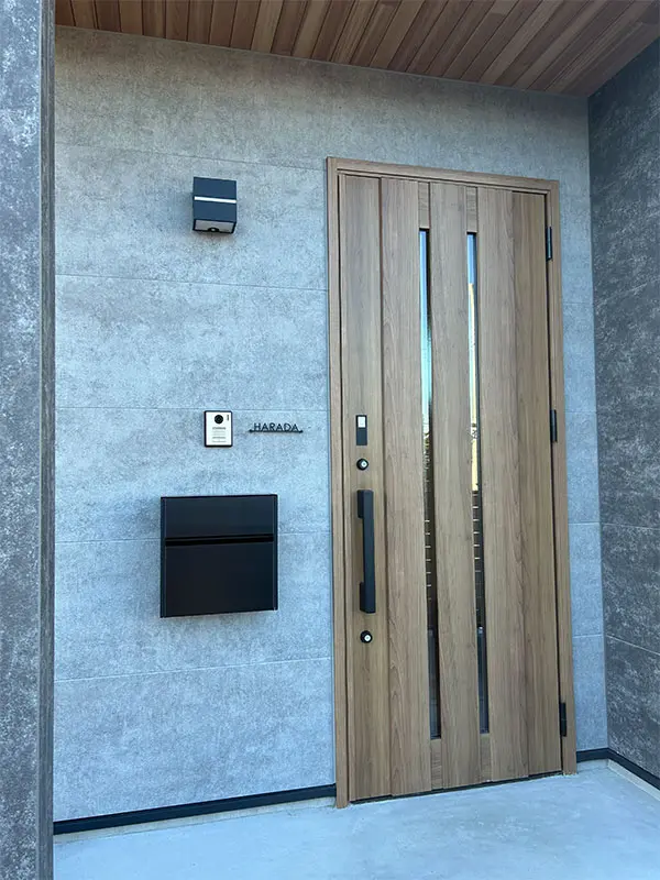 人気のカフェスタイル レーザーカットステンレス表札【LCS-03】