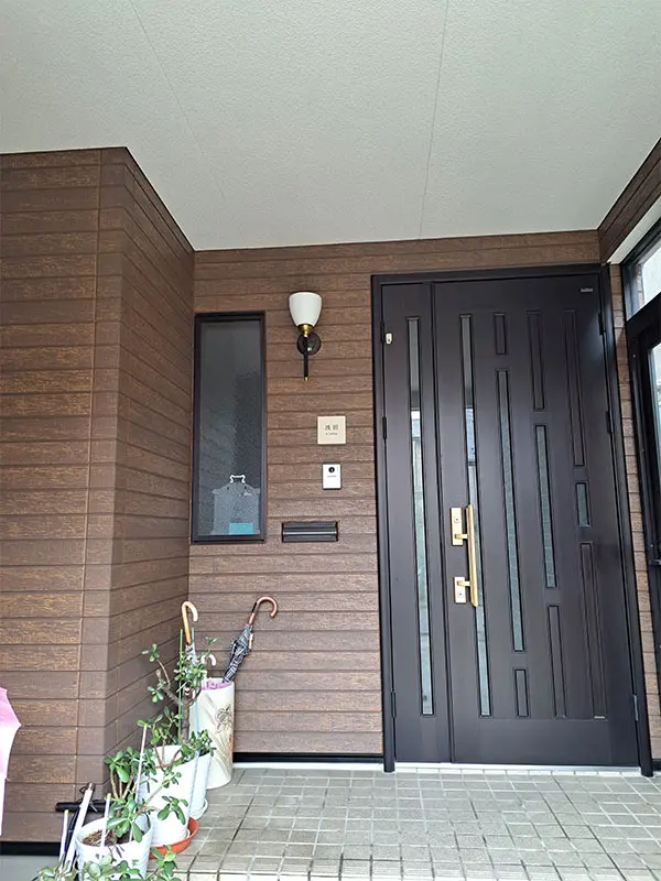 やわらかなモノトーンタイル表札 Norm ノーム タイル表札【hsm-15】