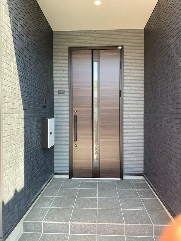 ペタっと貼れる上質なタイル表札 CALM カルム タイル表札【hsm-16】