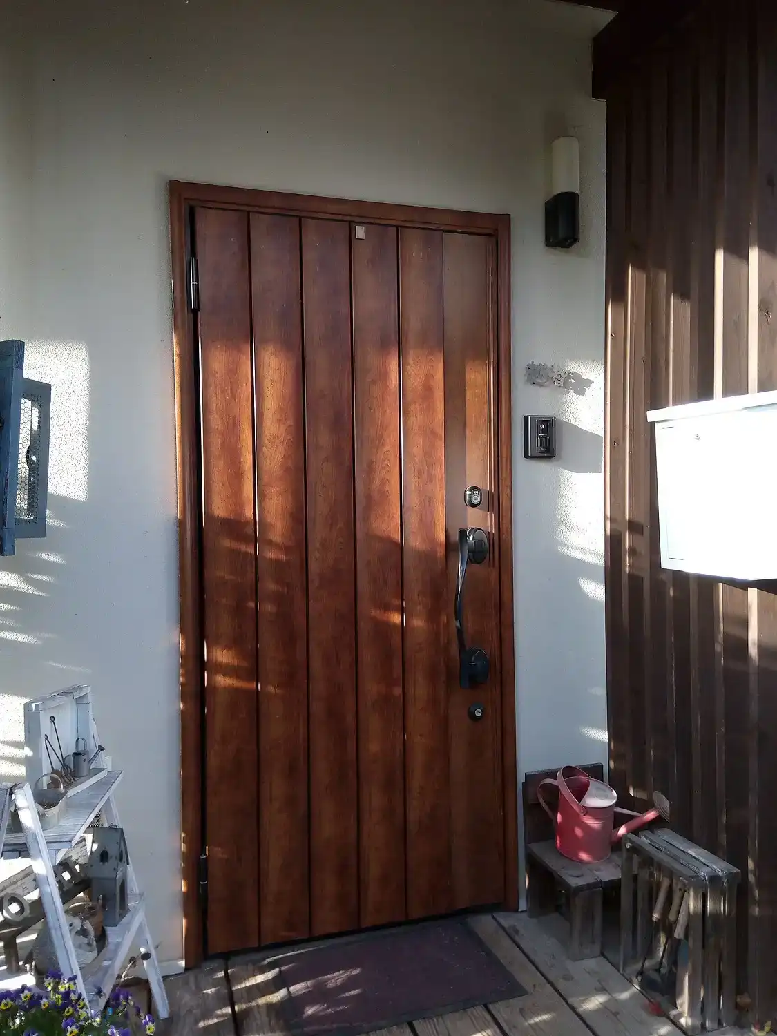 玄関周りの四季に馴染む 洗練された和文表札【lcsj-01】