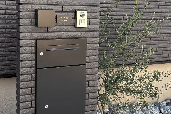 表札 施工例 ステンレス 戸建て