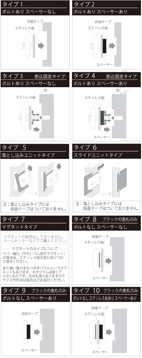 取付けの画像