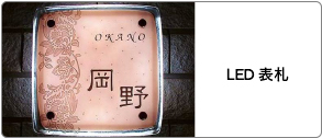 LED表札