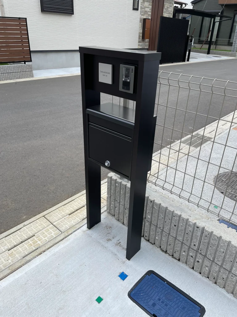 やわらかなモノトーンタイル表札 Norm ノーム タイル表札【hsm-15】