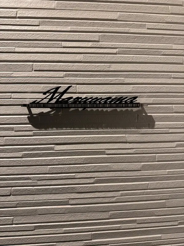 煌めくアンダーバーが特別感を演出するステンレス表札【LCSW-01】