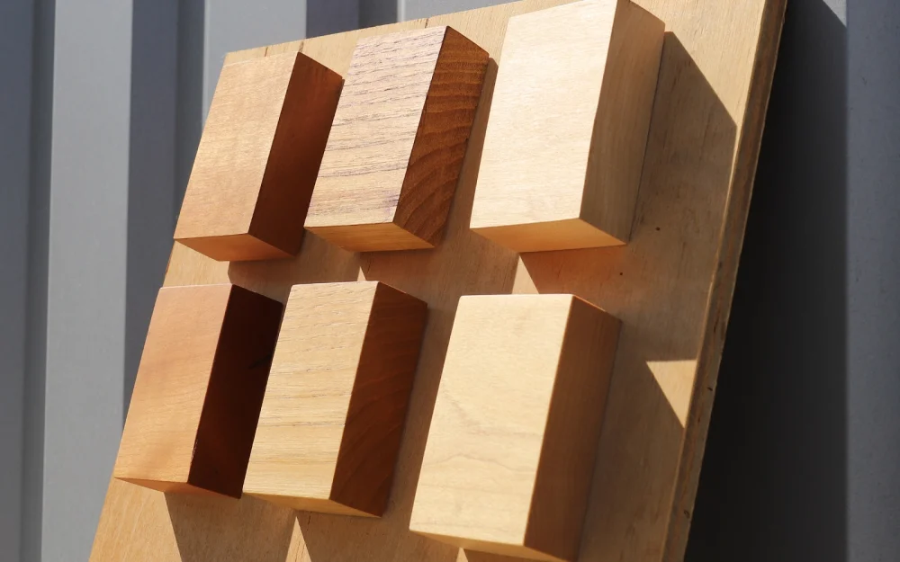 表札の耐候性試験