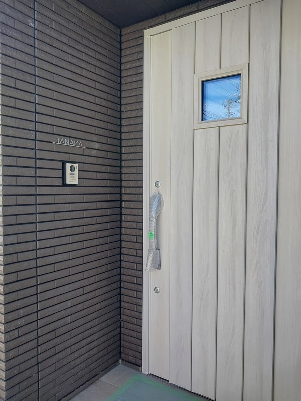 人気のカフェスタイル レーザーカットステンレス表札【LCS-03】