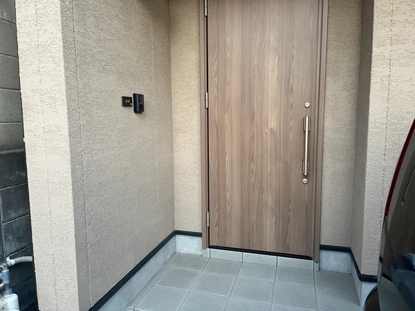 ペタっと貼れる上質なタイル表札 CALM カルム タイル表札【hsm-16】